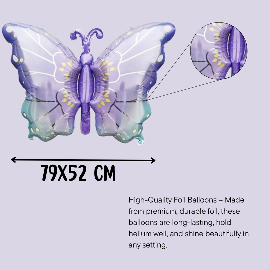 Butterfly Birthday Balloon Set β Pink & Purple Party Decor