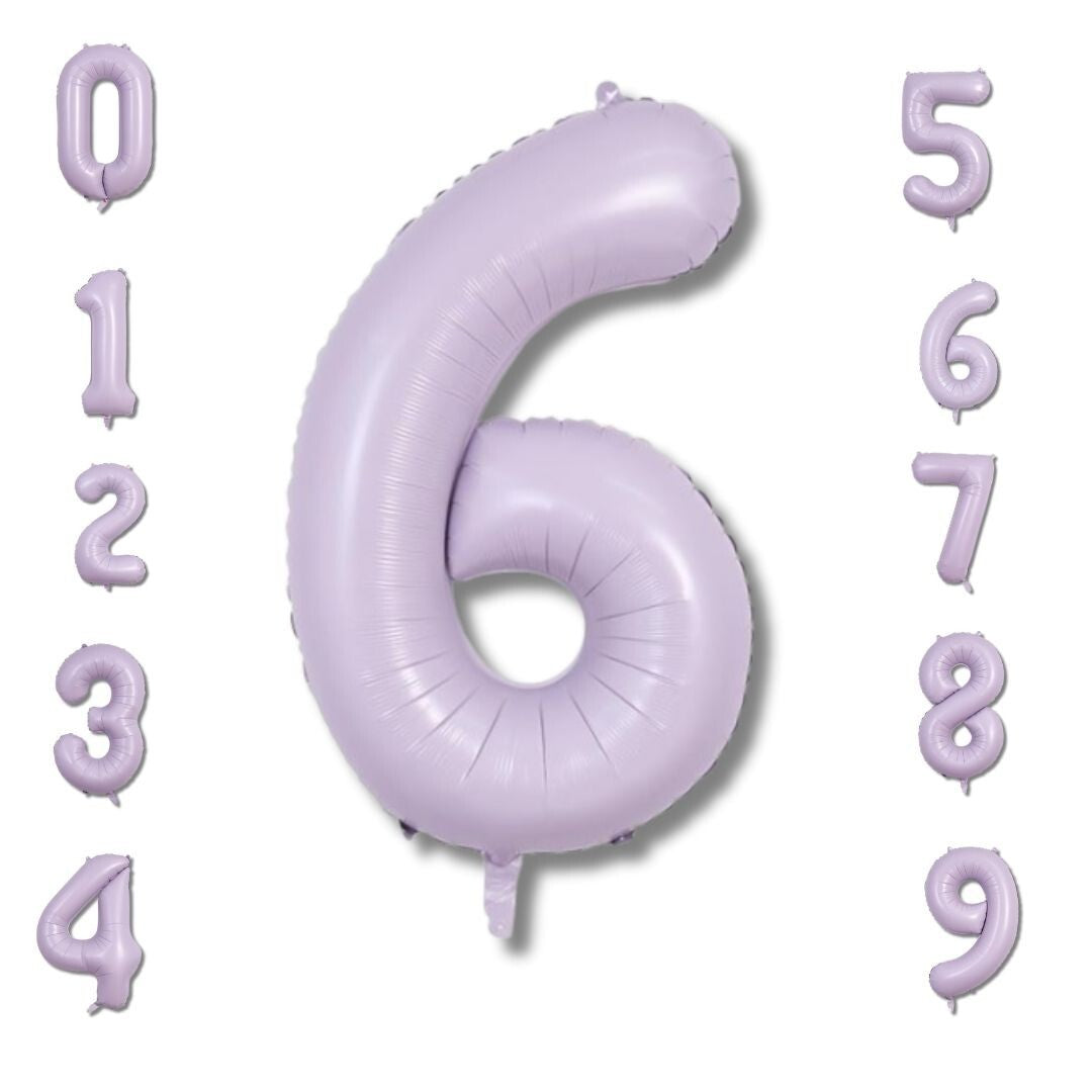 40-Inch Purple Number Balloon – Large Foil Balloon for Birthdays, Anniversaries