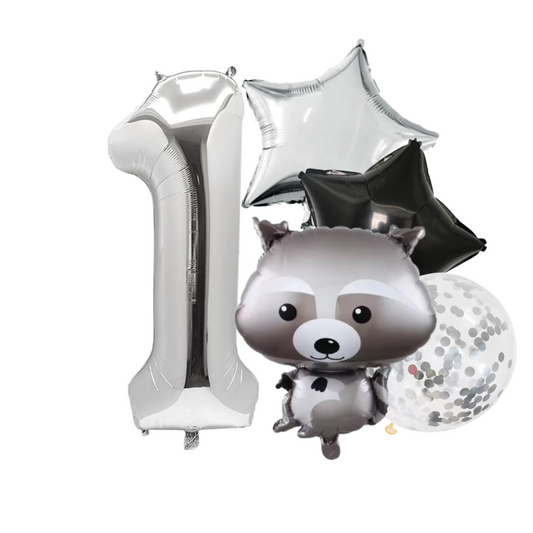 40" Number Balloons Foil woodland birthday 1 2 3 4 5 6 7 8 9 0