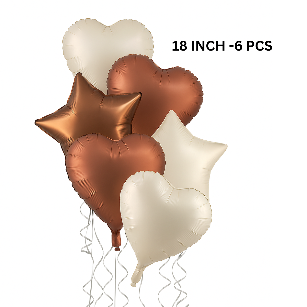 40" Giraffe Number 1 Balloon Set Safari Jungle 1st Birthday Decor Brown & Beige