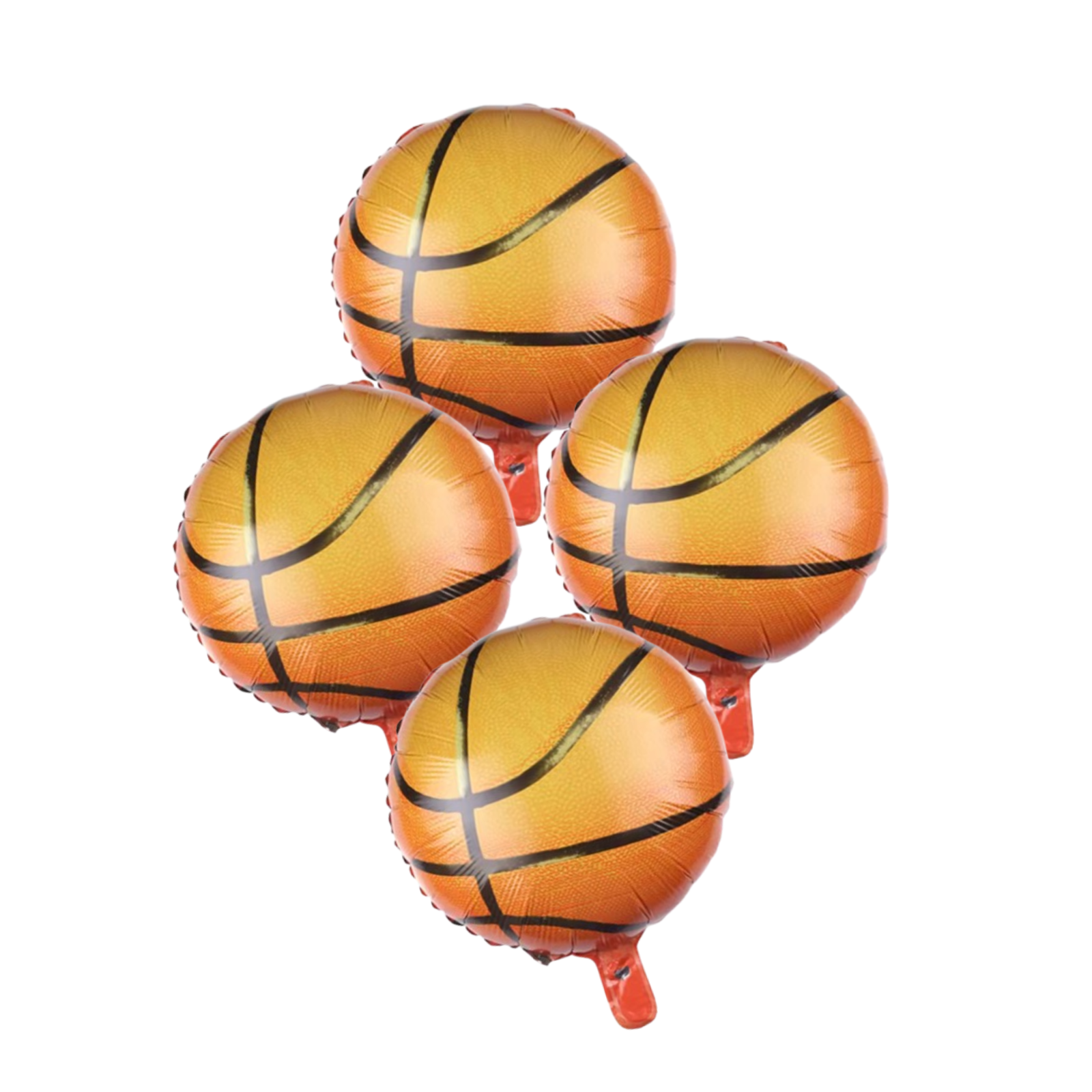 4 PCS 18" Basketball Foil Balloon Birthday Party Sports Events Decor Helium Air