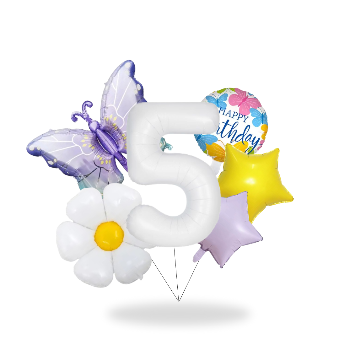 Butterfly Birthday Balloon Set β Pink & Purple Party Decor