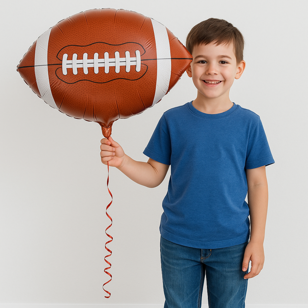 American Football Foil Balloon – Sports Theme Party Decoration