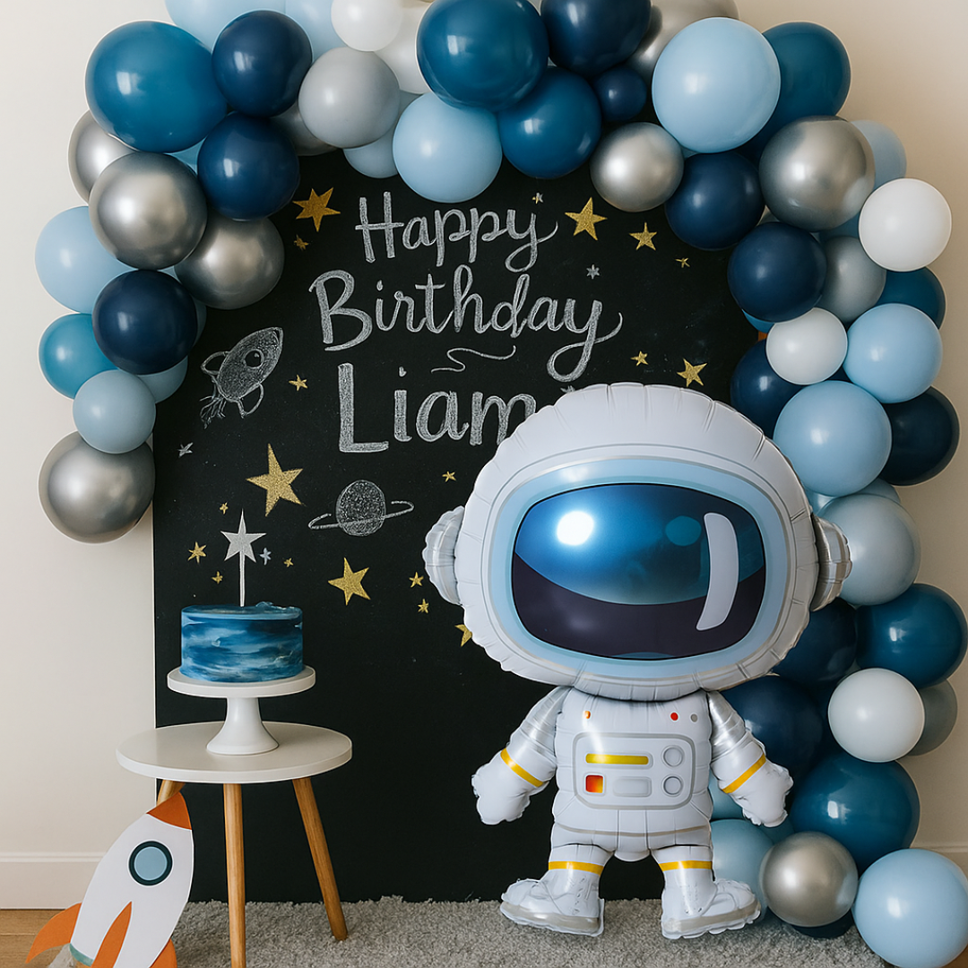 Astronaut Foil Balloon – Space Party Decoration for Kids | 84cm