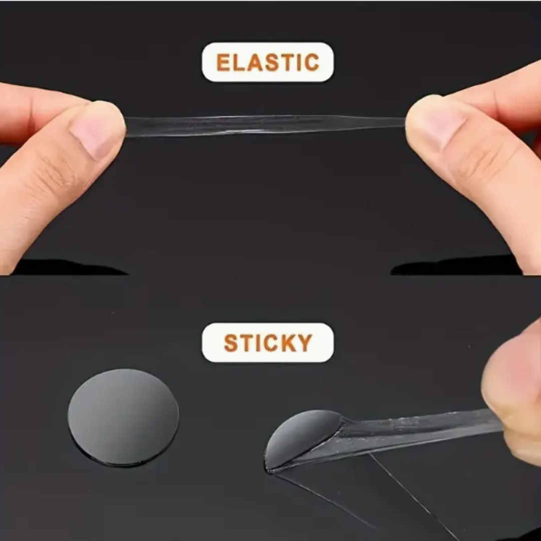Balloon Glue Dots & Strip Kit – Strong Adhesive for Party Balloon Decorations (Double-Sided Stickers + Strip Roll)