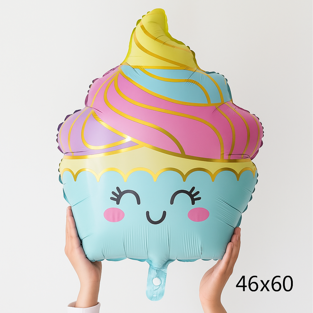 Cake Candy Foil Balloon – Cute Pastel Sweet Theme Party Decoration