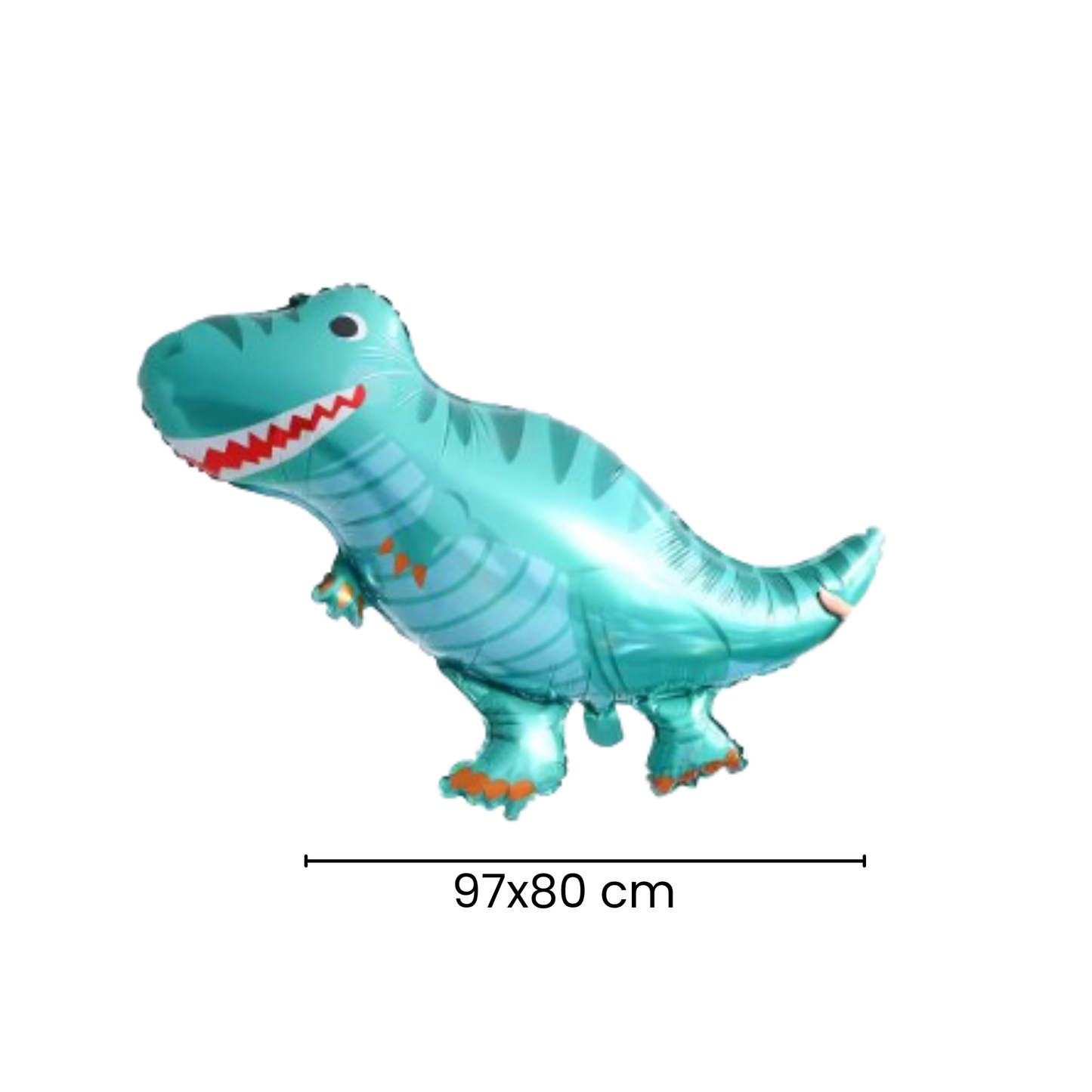 Giant Dinosaur Balloon Set β 5 Large Foil Dinos | T-Rex, Triceratops & More | UK