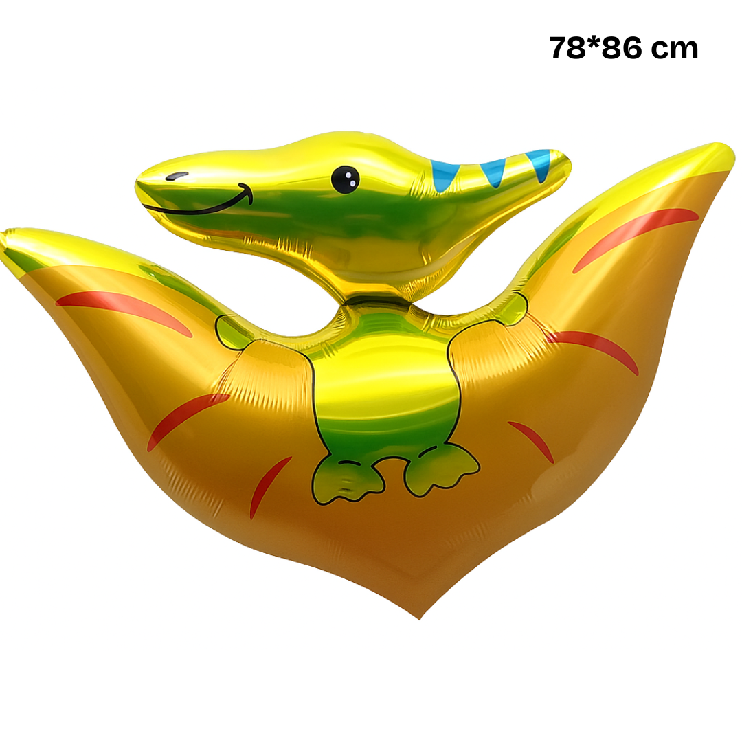 Pterodactyl Dinosaur Foil Balloon – Jungle or Dinosaur Themed Party Decoration