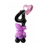 Purple Butterfly & Heart Balloon Decoration – Birthday, Anniversary & Party Display