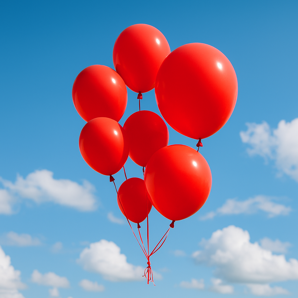 Red Latex Balloons – 10", 12", 18" | Packs of 10, 20, 35, 50, 100 | Classic Party Balloons for Birthdays & Events