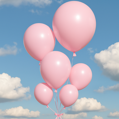 Pink Latex Balloons 10", 12" & 18" – Party Packs 10 to 100