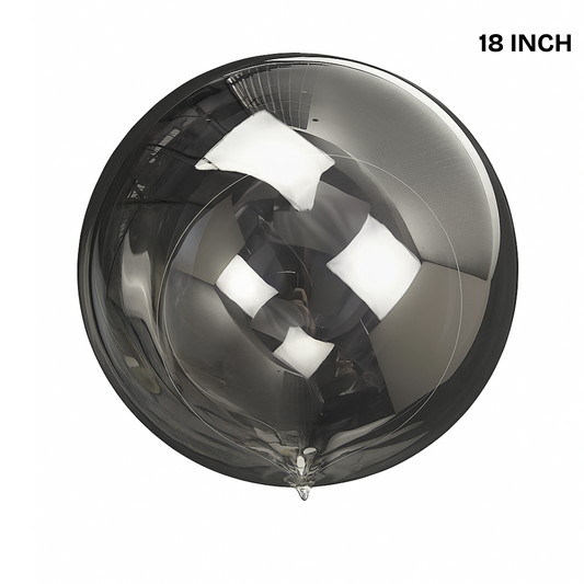 24" & 18" Clear Bubble Balloon – Transparent Party Decoration