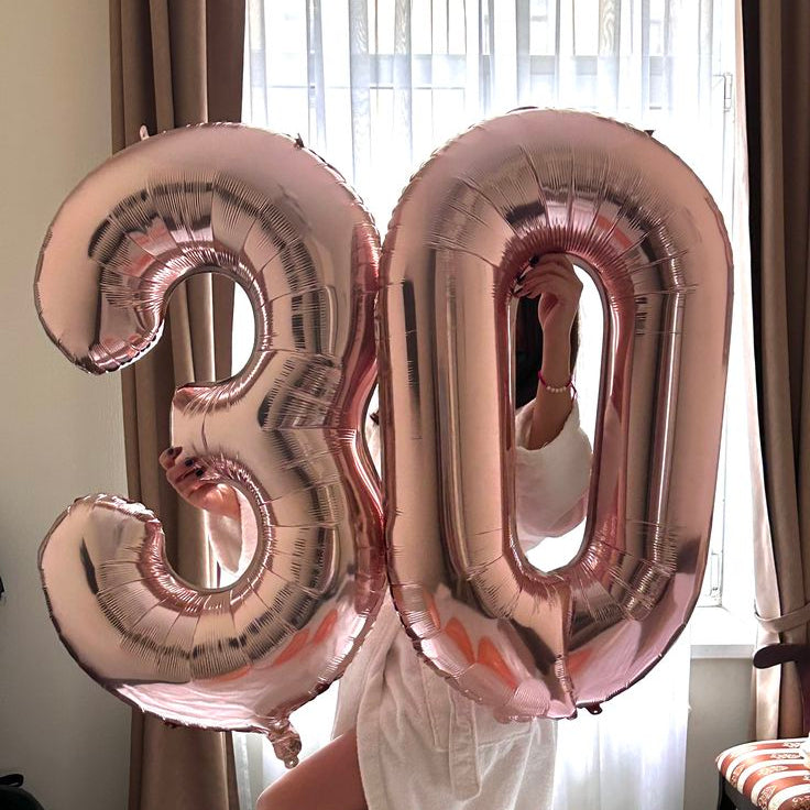 40_Rose_Gold_Number_0_Balloon_Decoparty