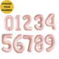 1st -9th Birthday Balloons Girl Set – Panda, Rose Gold Number, Party Decorations