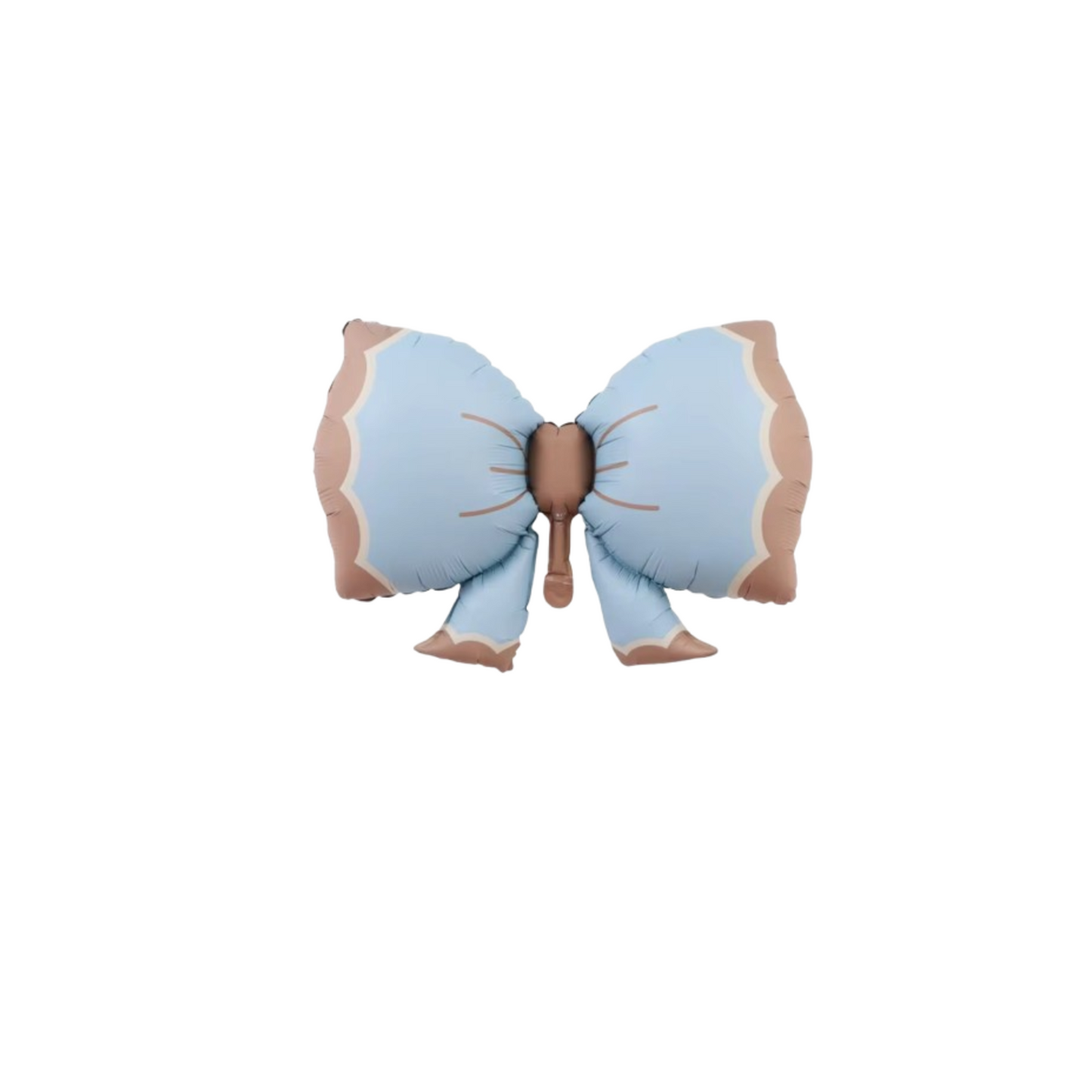 1st Birthday Balloon beige teddy Bear & Star Foil Baby Boy blue Party Decoration