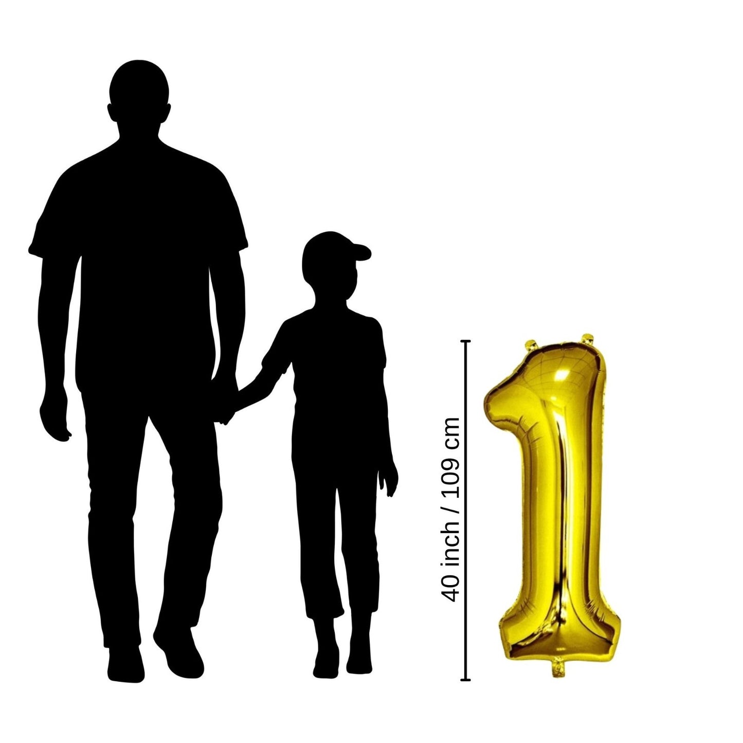 2025 Gold Number Balloons 40 inch Perfect for New Year's Eve 2025 decoration