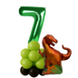 Dinosaur Balloon Display 1st-9th  Birthday Party Decoration for Baby Boy  