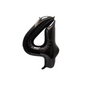 1st Anniversary Balloon Set  Black Number 1 Decoration for Couples, Party Supply