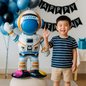  Standing Astronaut Foil Balloon – Galaxy Theme Birthday Party Supply