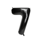 1st Anniversary Balloon Set  Black Number 1 Decoration for Couples, Party Supply