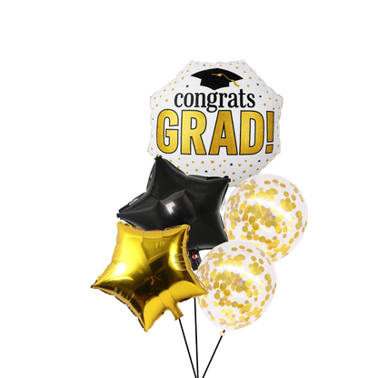 2x 18" Graduation Foil Balloons – Congrats Grad Party Decor