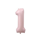 1st Birthday Balloons Decoration Set for Baby Girl Foil & Latex Party Decor Kit