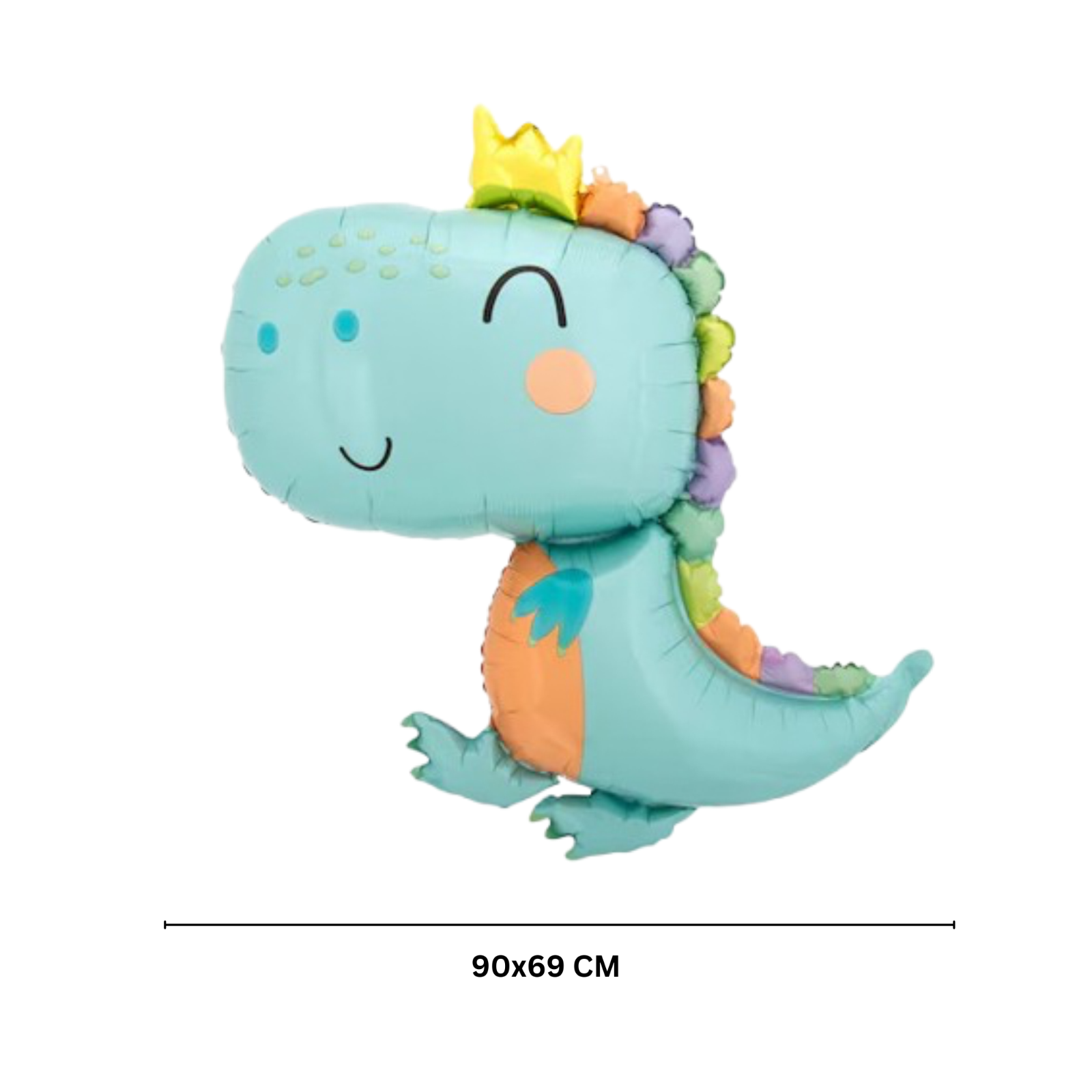 Dinosaur Birthday Balloons Set 1-9 – Foil Number & Dino Party Decorations