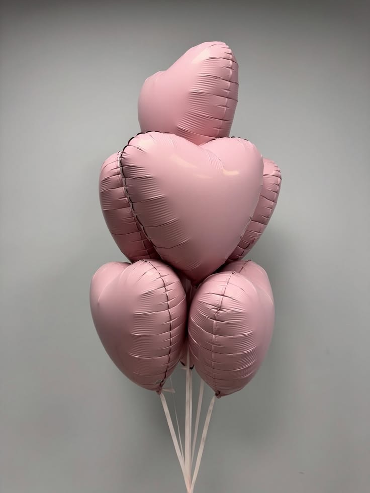 Baby Pink Heart Foil Balloon- decoparty