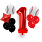  Baseball Birthday Balloons number 1