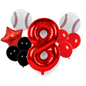  Baseball Birthday Balloons number 8