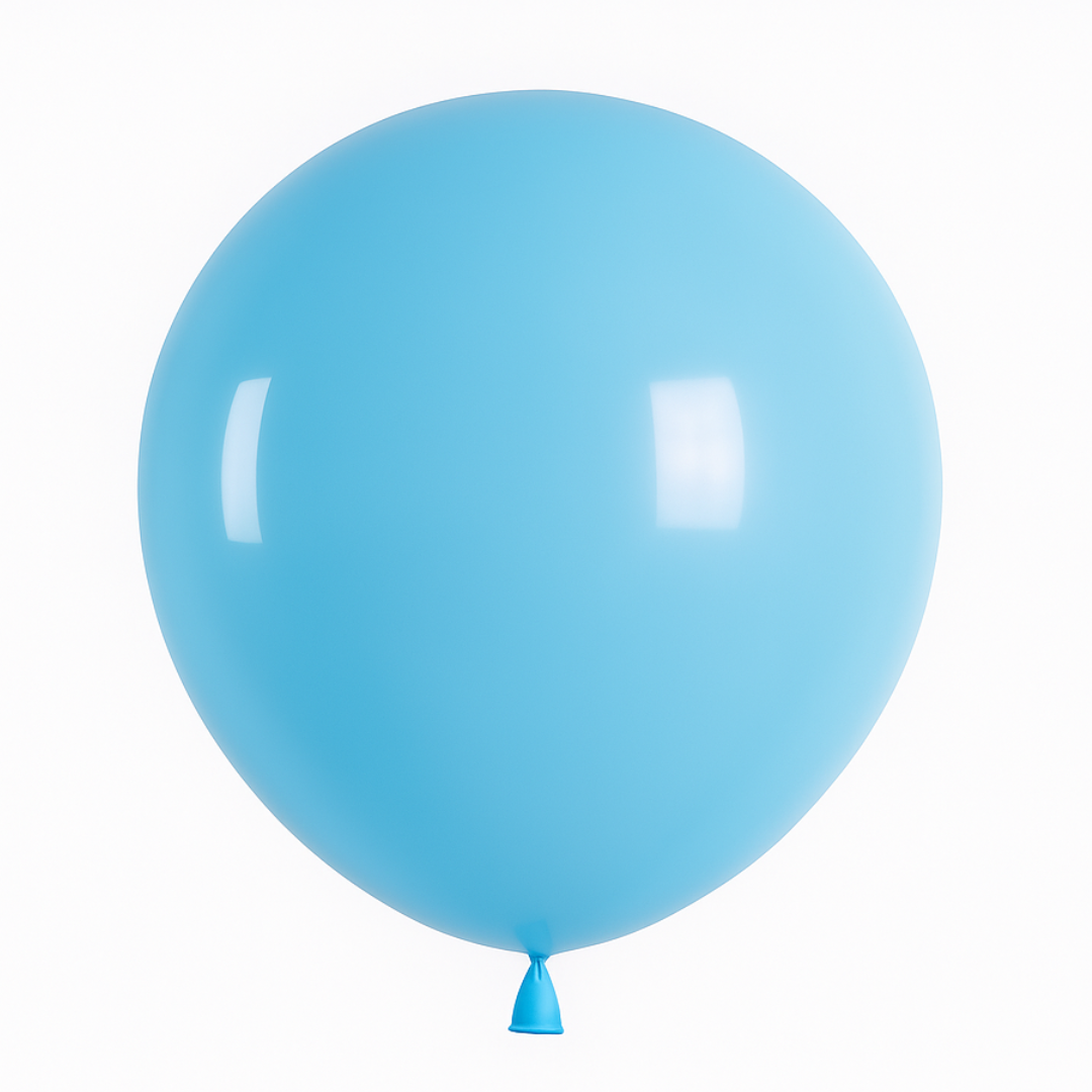Blue Latex Balloons – 10", 12", 18" | Packs of 10, 20, 35, 50, 100 | Classic Party Balloons for Birthdays & Baby Showers