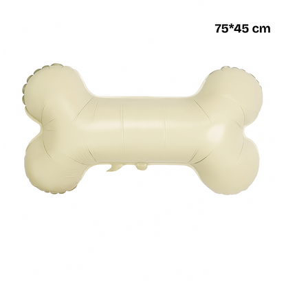 Bone Shaped Foil Balloon – Dog Bone Balloon for Pet Birthday, Puppy Party, Animal Theme Decoration