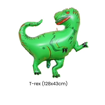 Giant Dinosaur Balloon Set – 5 Large Foil Dinos | T-Rex, Triceratops & More | UK