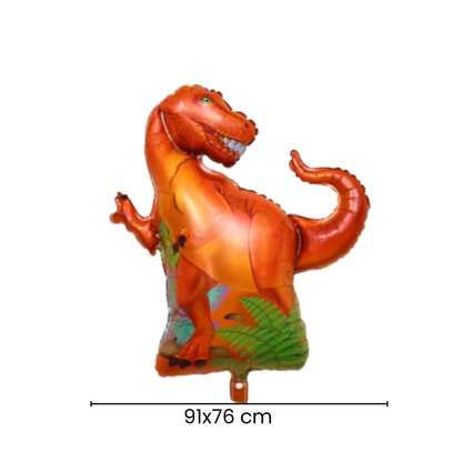 Giant Dinosaur Balloon Set – 5 Large Foil Dinos | T-Rex, Triceratops & More | UK
