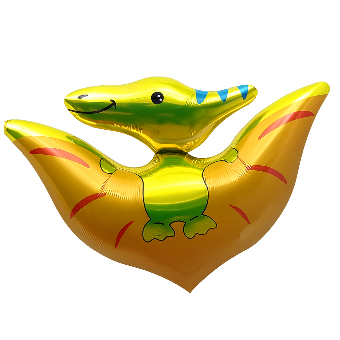 Pterodactyl Dinosaur Foil Balloon – Jungle or Dinosaur Themed Party Decoration