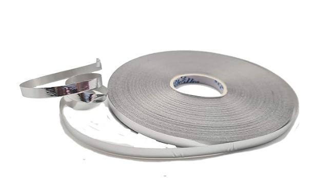 Silver Balloon Ribbon – 10m Metallic Curling Ribbon for Party Decorations | Balloons, Gifts & Celebrations