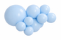 DIY small balloon garland made with premium latex balloons