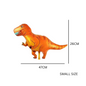 T-Rex Dinosaur Balloons – Orange Foil Balloon for Kids Birthday Party Decoration