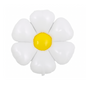 White Daisy Foil Balloon – Large 70cm Flower Shape for Party & Event Decoration