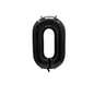 40 inch black number 0 foil balloon for milestone birthday party UK