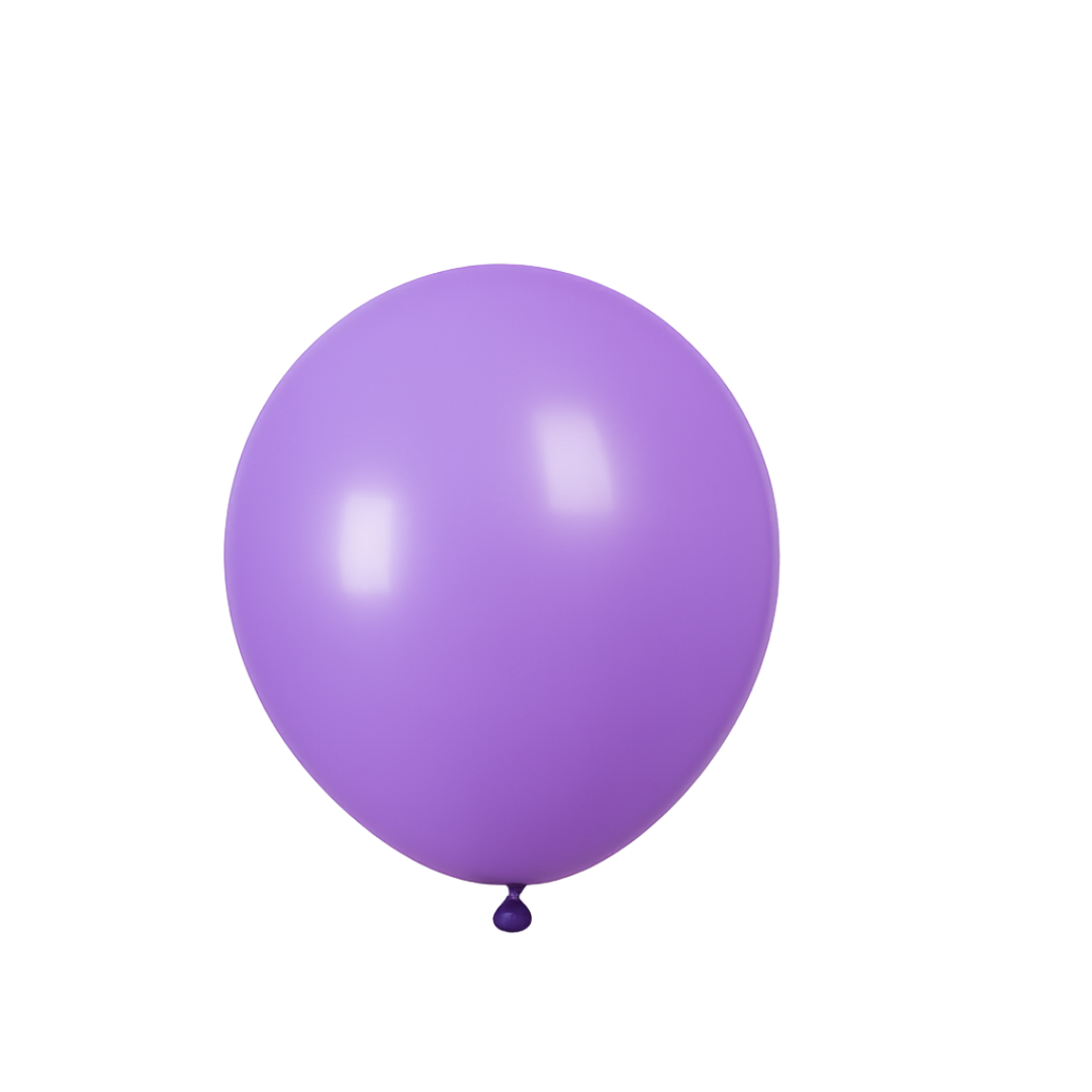 Lilac Latex Balloons – 10", 12", 18" | Packs of 10, 20, 35, 50, 100 | Pastel Party Decoration