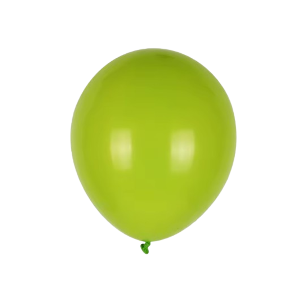 Apple Green Latex Balloons 10", 12" & 18" – Party Packs 10 to 100